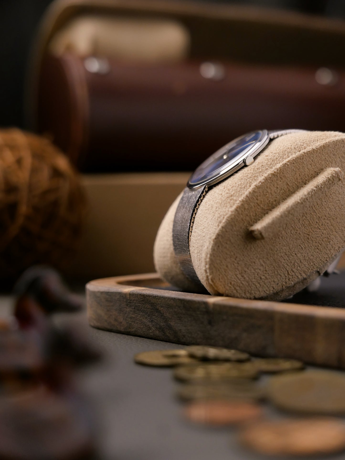 Audemars Piguet 18K White Gold Integrated Bracelet Dress Watch (circa 1970s)