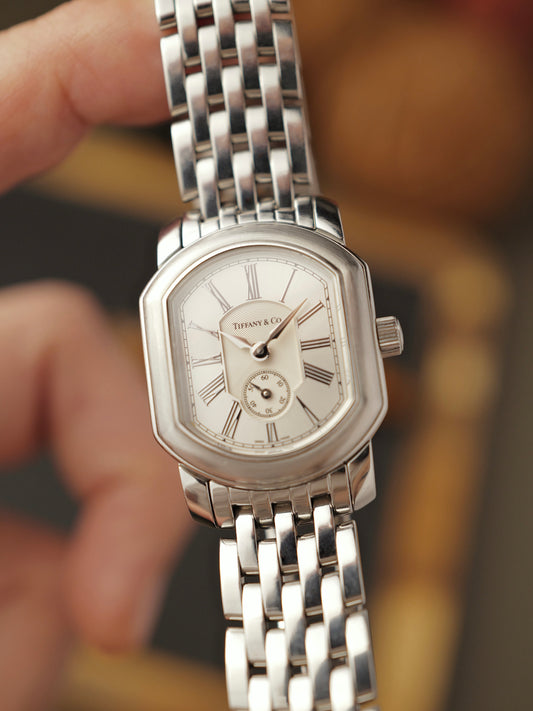 Tiffany & Co. Mark Coupe Petite Seconds w/ Bracelet Small Ref. 514.1012 (circa 1990s)