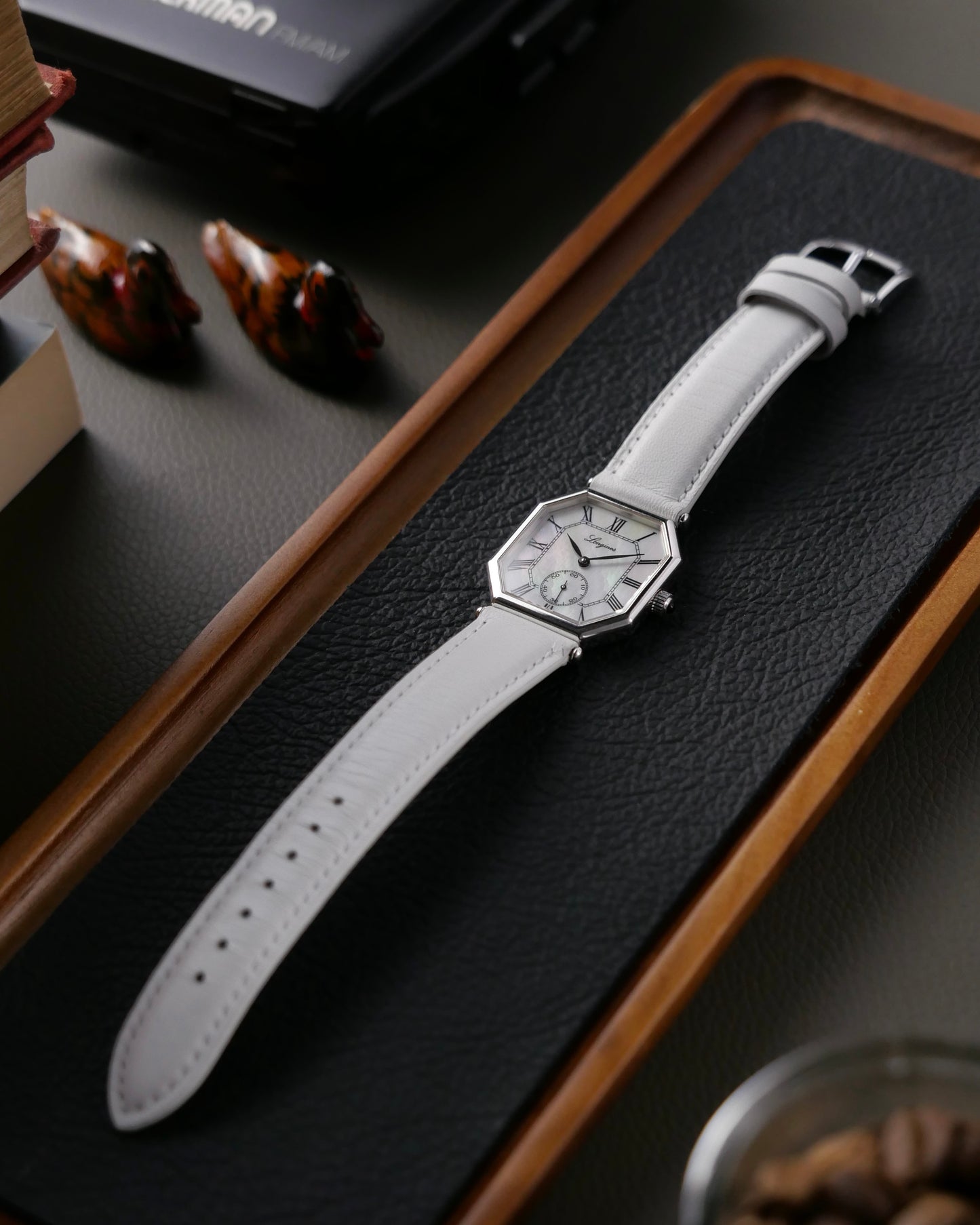 Longines Octagon “150th Anniversary Mother of Pearl” Ref. 3209 (Circa 1982)