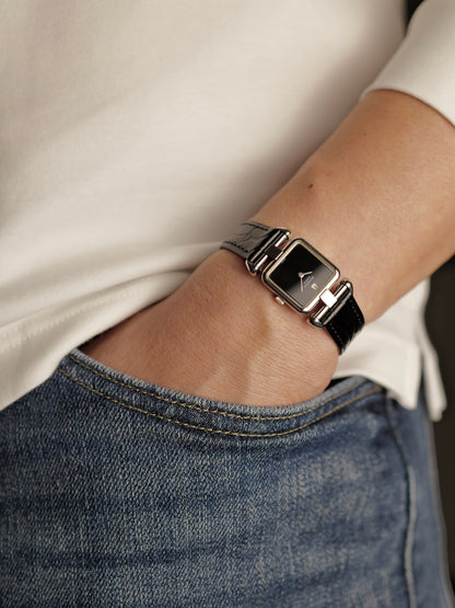 Universal Genève “Silver Square” Convertible Lugs Ref. 811627 (Circa 1960s)