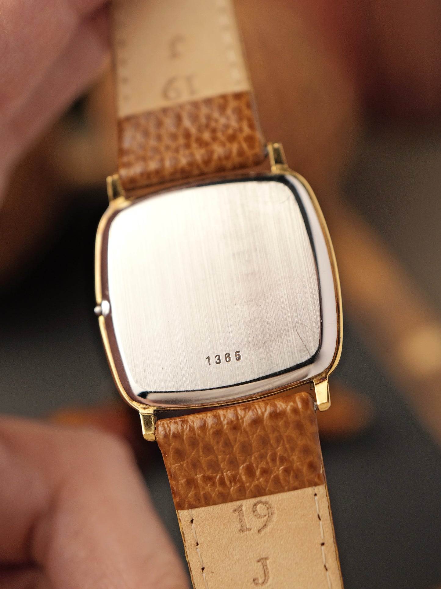 Omega De Ville “Squircle” Frosty Golden Dial Ref. 191.0102 (circa 1980)