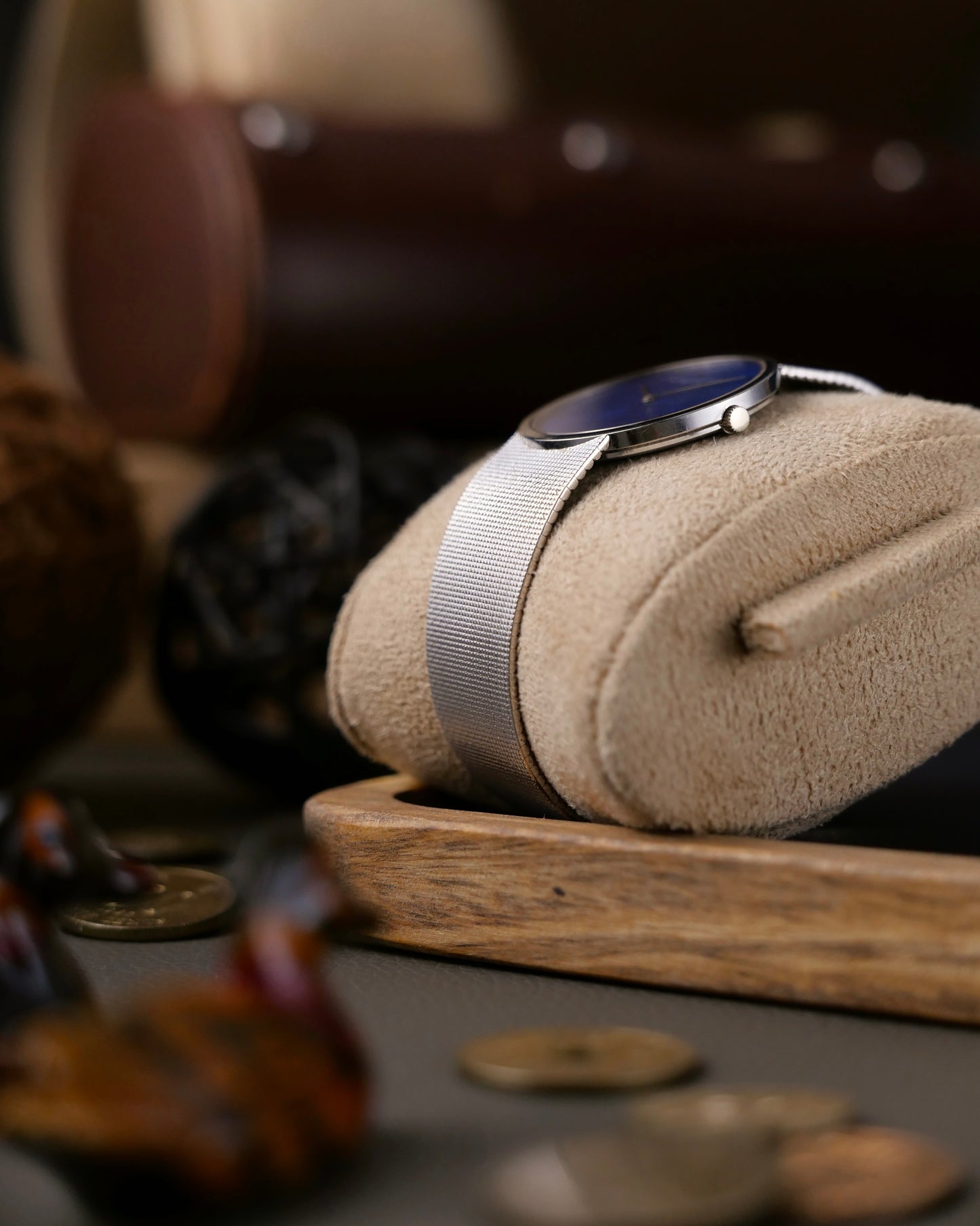 Vacheron & Constantin Lapis Lazuli 18K White Gold Ultra-Thin Ref. 7291B (circa early 70s)