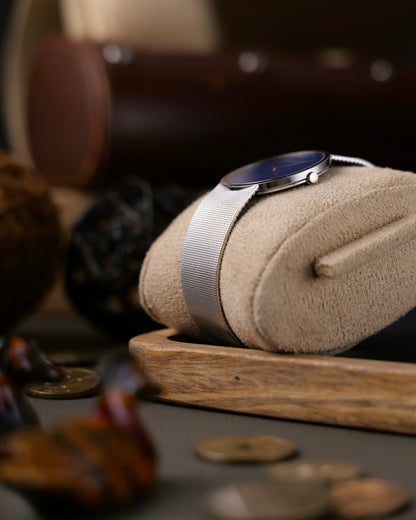 Vacheron & Constantin Lapis Lazuli 18K White Gold Ultra-Thin Ref. 7291B (circa early 70s)