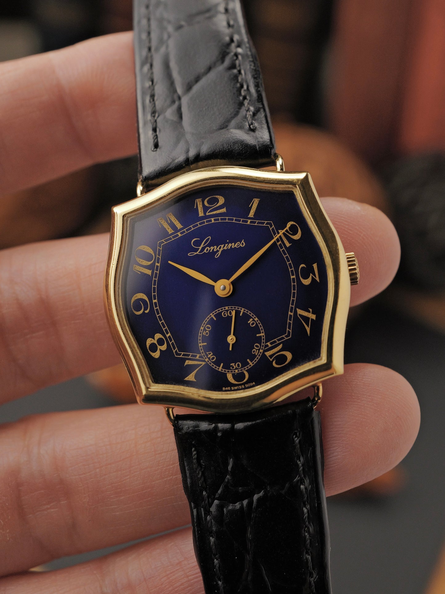 Longines Les Sentimentales “Sympathie Blue Breguet” Ref. 5094 (circa 1980s)