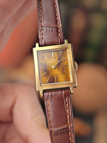 Universal Genève “Mini Tank” Tiger’s Eye Ref. 510603/08 (Circa late 1960s)