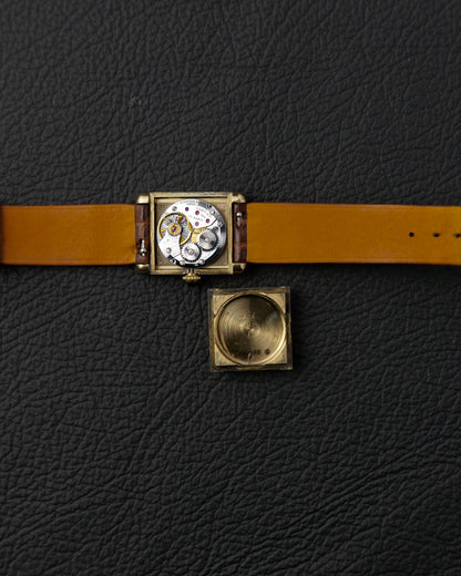Cartier Tank Must Vermeil Plain Black SM Manual (circa 1970s)