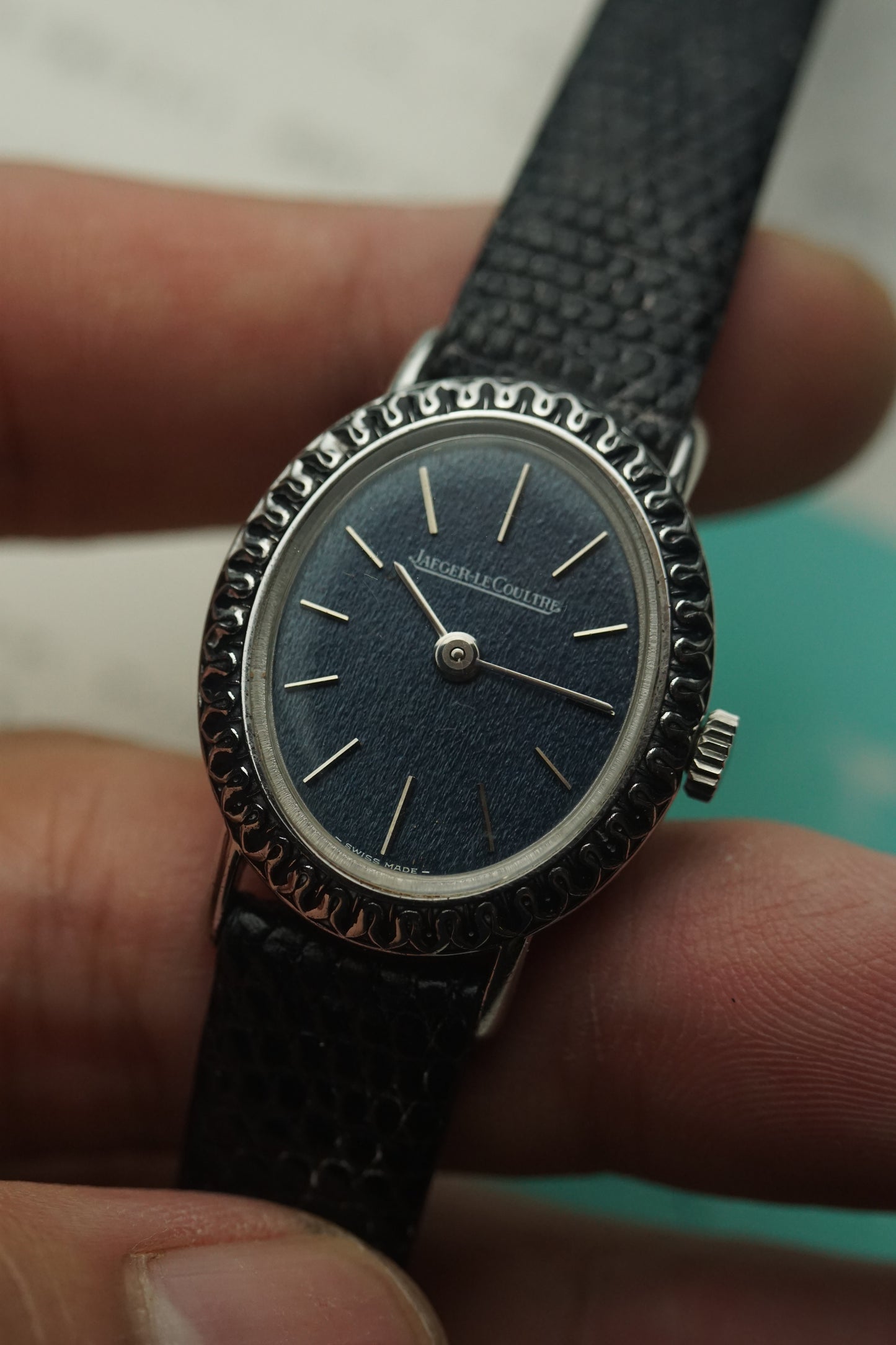 Jaegar Le-Coultre 925 silver case ladies