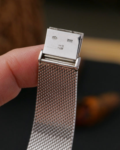 Vacheron & Constantin Lapis Lazuli 18K White Gold Ultra-Thin Ref. 7291B (circa early 70s)