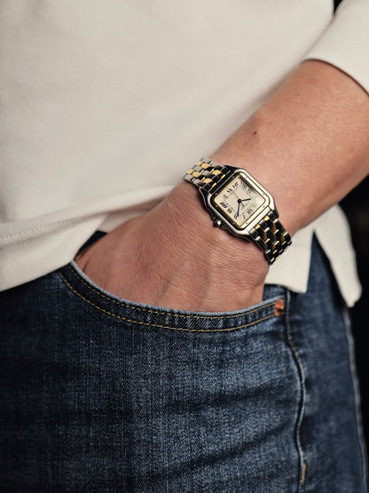 Cartier Panthere Medium Steel & 18K Gold FULL SET Ref. 8394 (circa 1986)