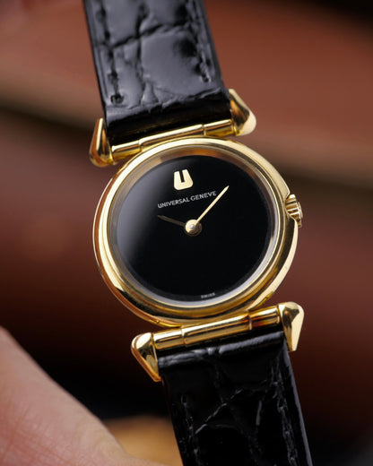 Universal Genève Round “Convertible Cornes de Vache Lugs” Ref. 542678 (Circa 1970s)