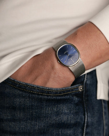 Universal Genève “Blue Ellipse” White Shadow Ref. 866051 (circa 1970s)