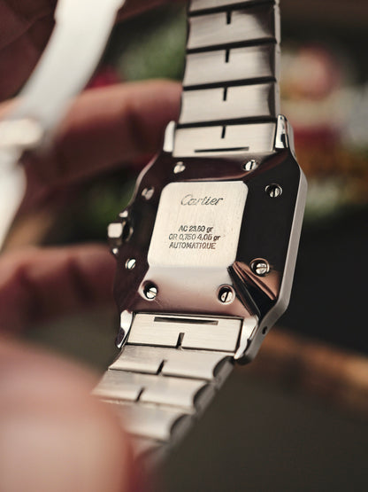 Cartier Santos Carrée Steel & 18K Gold Ref. 2961 (circa late 70s/early 80s)