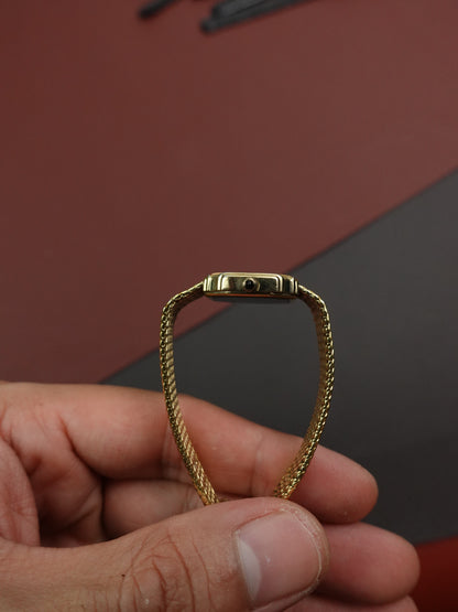 Seiko Exceline Gold integrated bracelet (yellow dial) 1221-5080