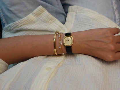 Seiko Quartz Octa Lacquer Bezel 2320-679A Circa. 1981