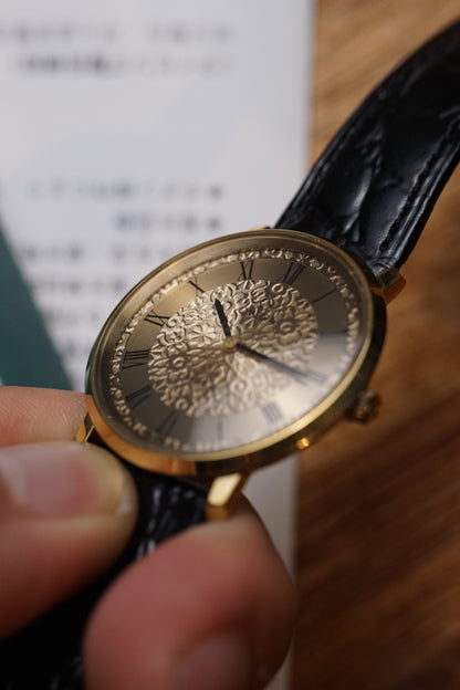 70s Omega Manual Winding Floral Dial