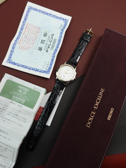 Seiko Dolce AGS (automatic quartz movement) Full set 4M21-0A20