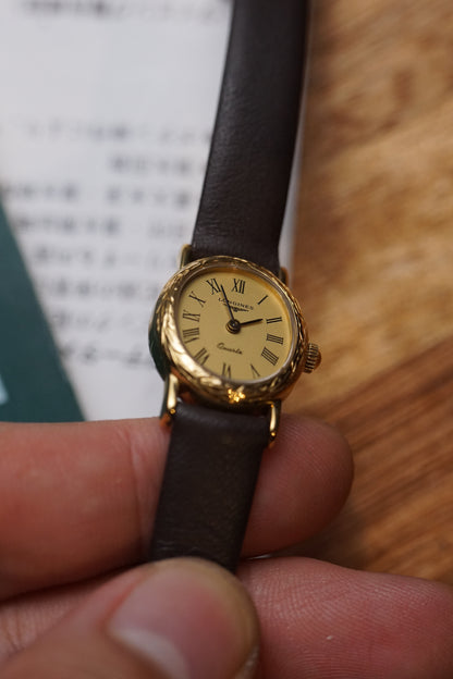 Longines Art Deco oval Ladies Quartz