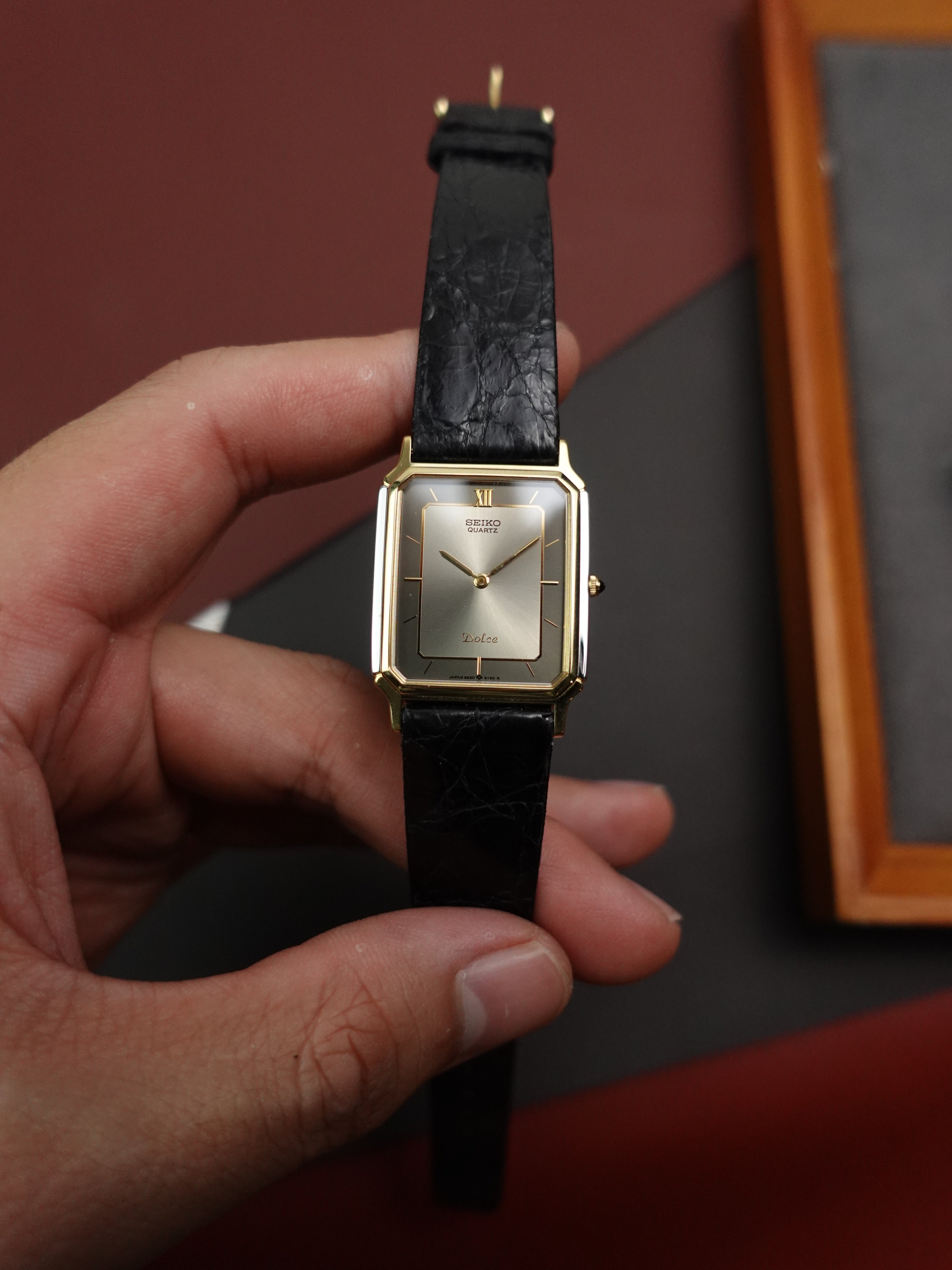 Seiko Dolce 2 tone sector dial 9520-5140 – My First Vintage