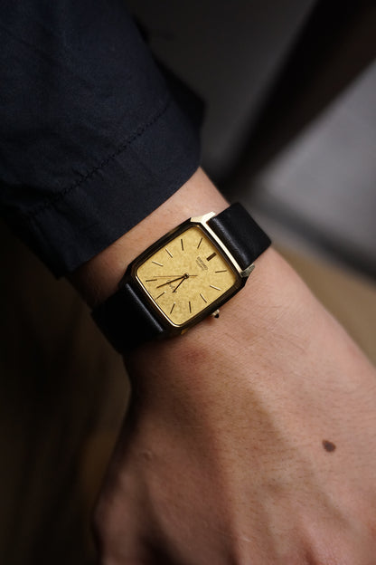 Seiko Dolce scratch resistant 'yellowflake' dial #240240