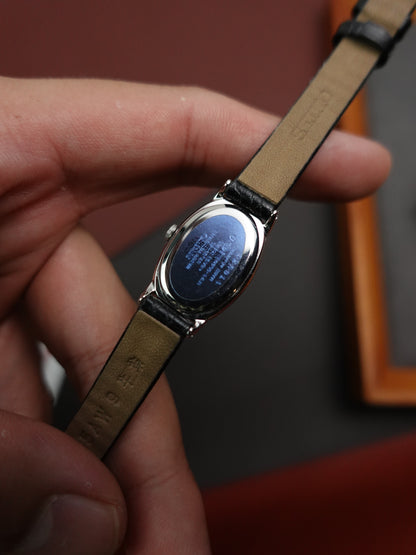 Seiko Ladies "Baignoire" Mini in steel