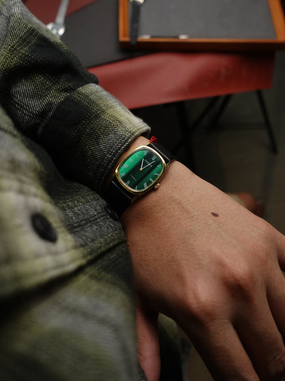 Citizen Ellipse CTZ14 Manual Winding Green "Malachite" Dial
