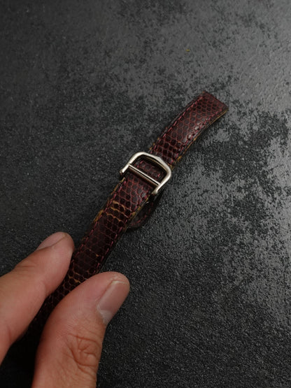 Cartier Colisee " Silver Chrome" Quartz Circa. 1980s with Box