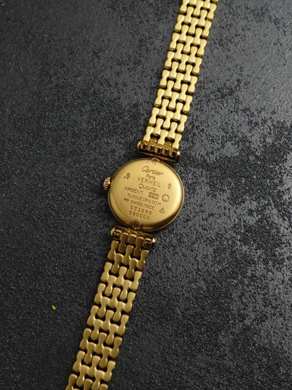 Cartier Colisee " Sunray" Quartz Circa. 1980s with Box