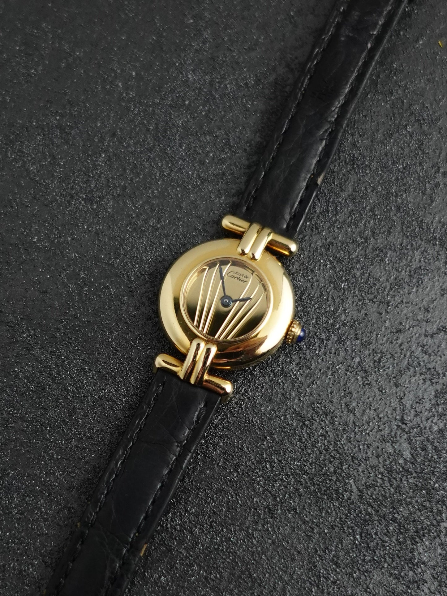 Cartier Colisee " Golden Sunset" Quartz Circa. 1980s with Box