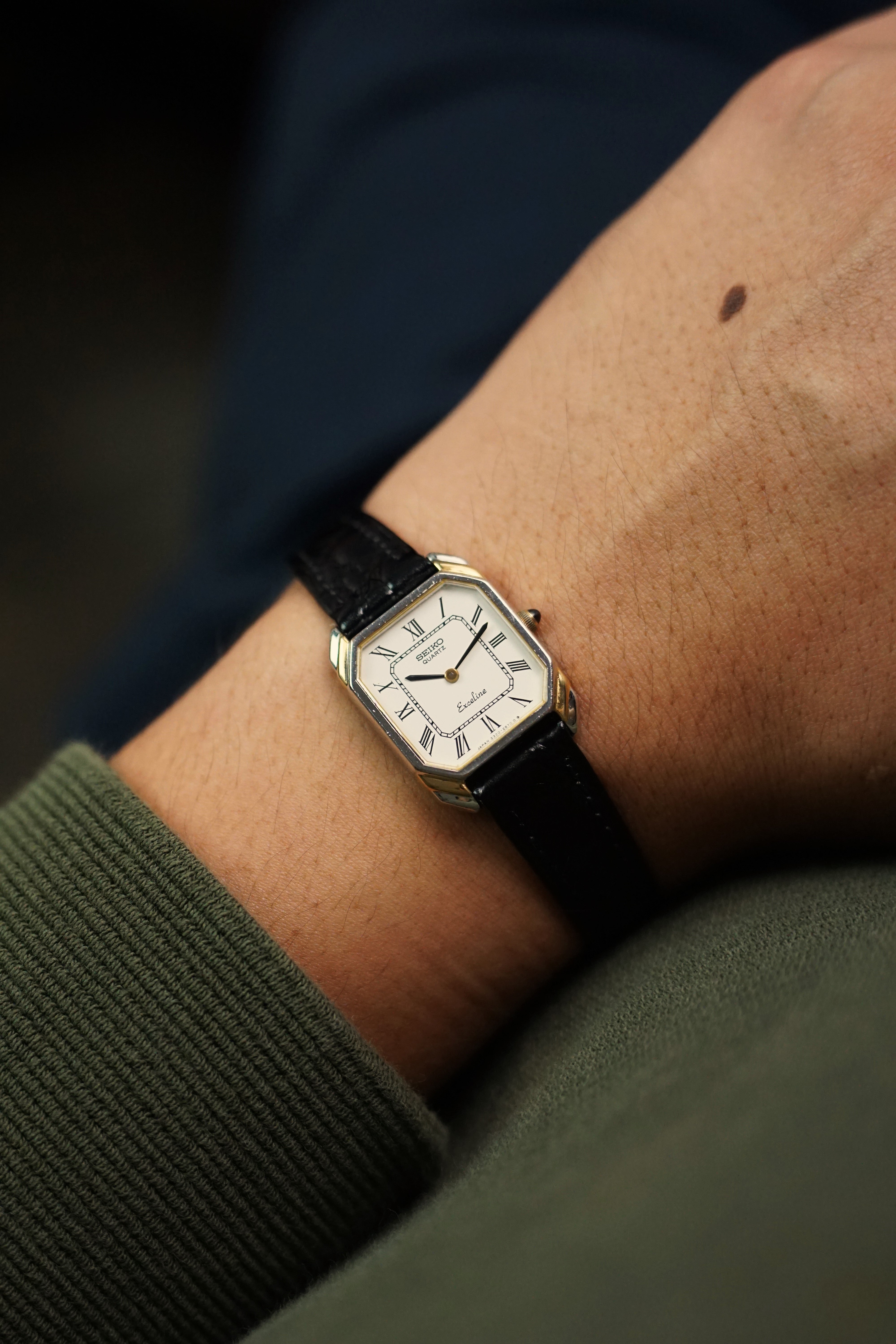 Seiko Exceline Roman Numeral Dial 2320-6440 – My First Vintage