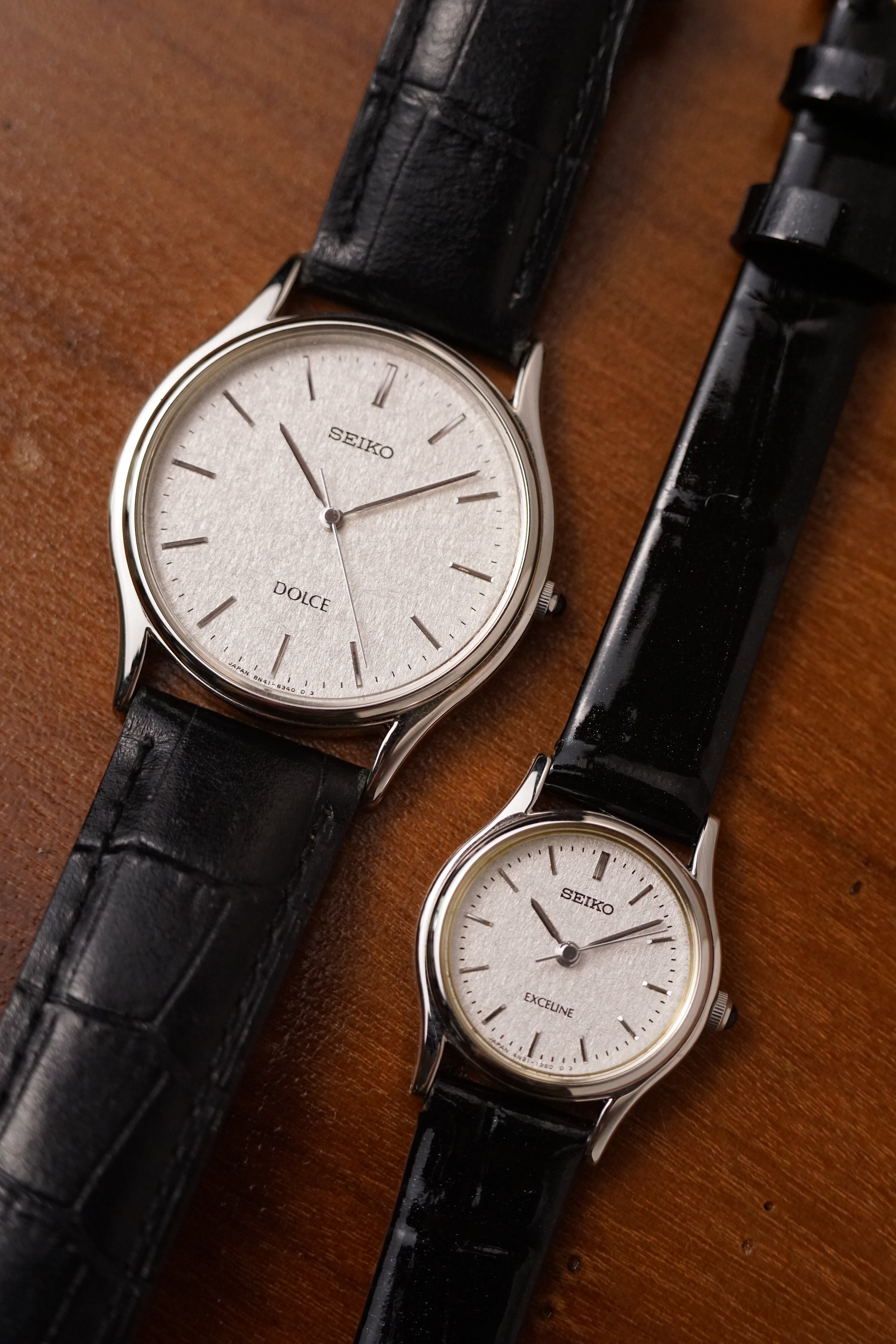 Seiko Dolce Exceline couple set 8n41-6060 4n21-0390 – My First Vintage
