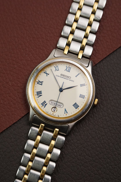 Seiko Contemporary Basic Day Date 5H23 - 6000