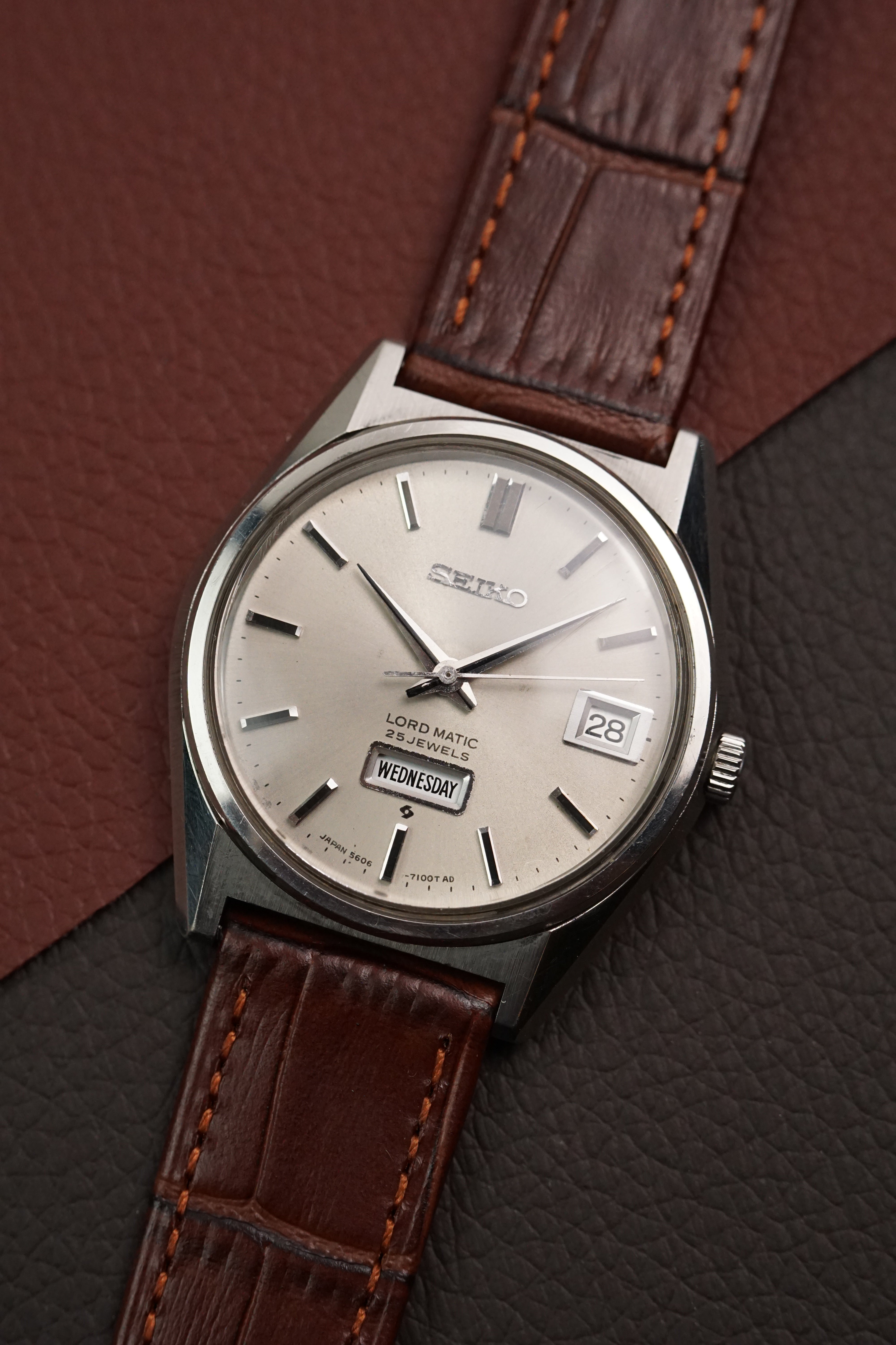 Seiko Lord Matic Day Date Circa.1968 Fully serviced 5606-7020 – My