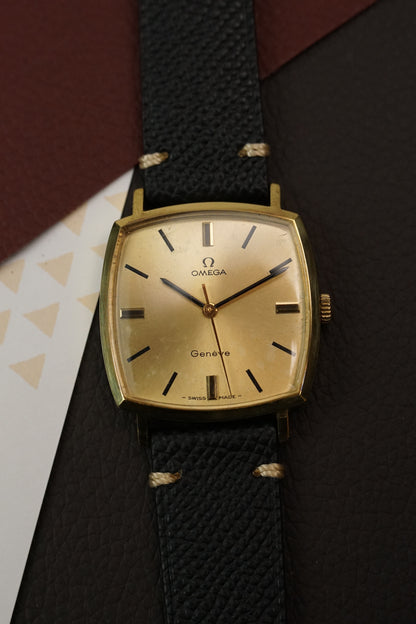 1960s Men's Omega Geneve TV case Cal.500 Manual winding