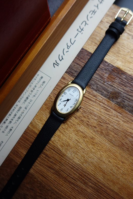 Seiko Lades "Baignoire" Gold #240264