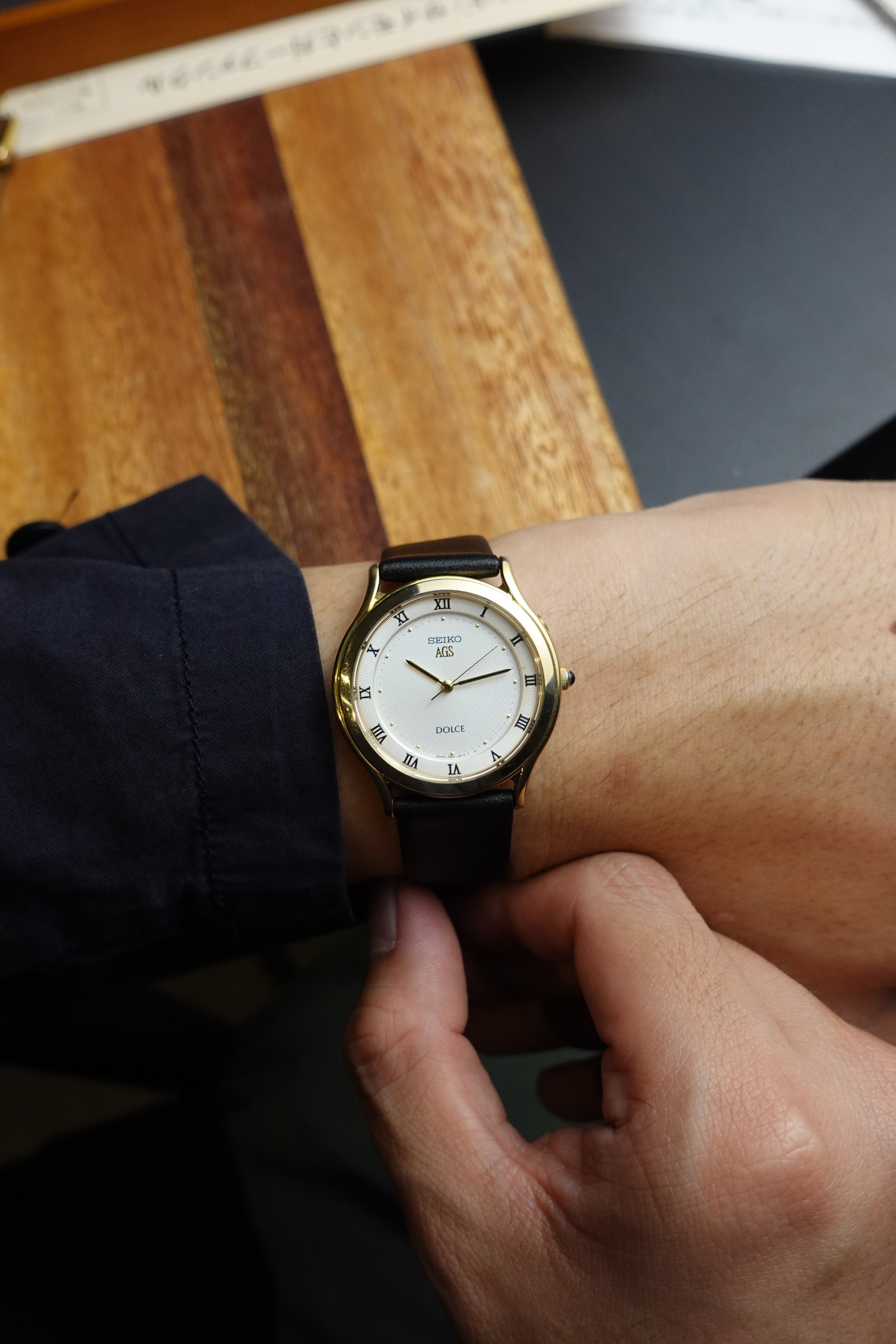 Seiko Dolce AGS (automatic quartz movement) #240254 – My First Vintage