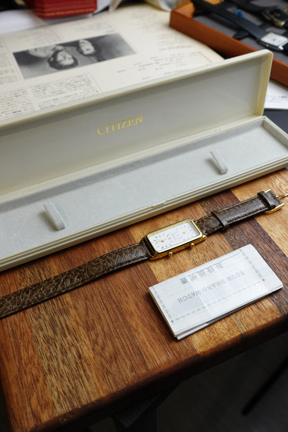 Citizen Dual time with box and warranty #240282