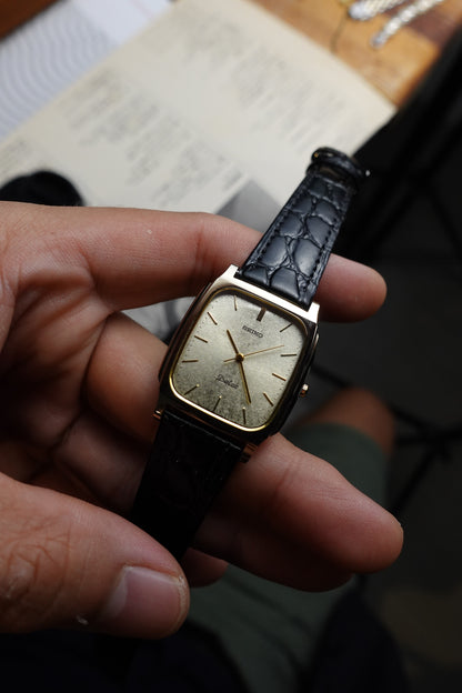 Seiko Dolce Tungsten Carbide scratch resistant case
