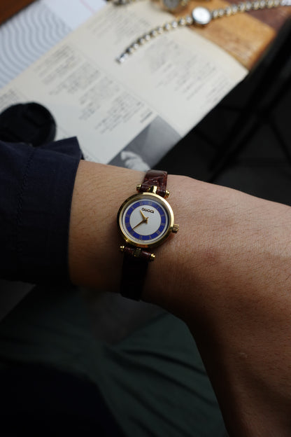 Gucci Classic T-Lugs ladies roman numeral swiss made