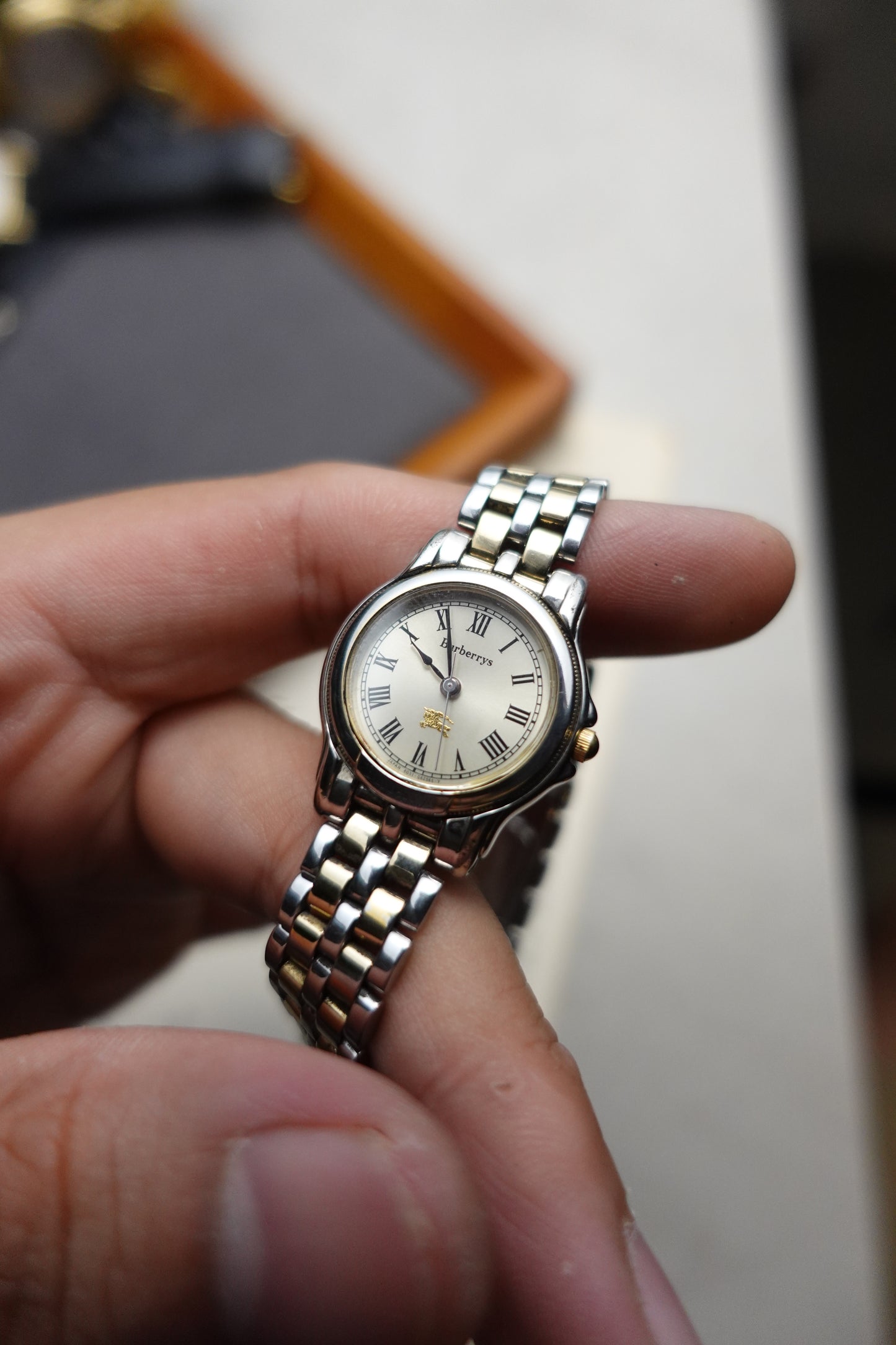 Burberry Classic Jubilee mini 2 tone  #331