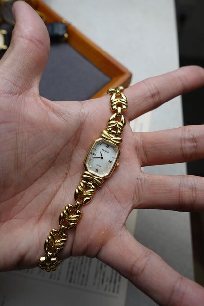 Citizen faceted glass Pearly dial bracelet #349