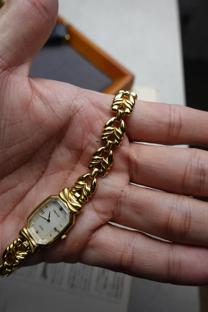 Citizen faceted glass Pearly dial bracelet #349