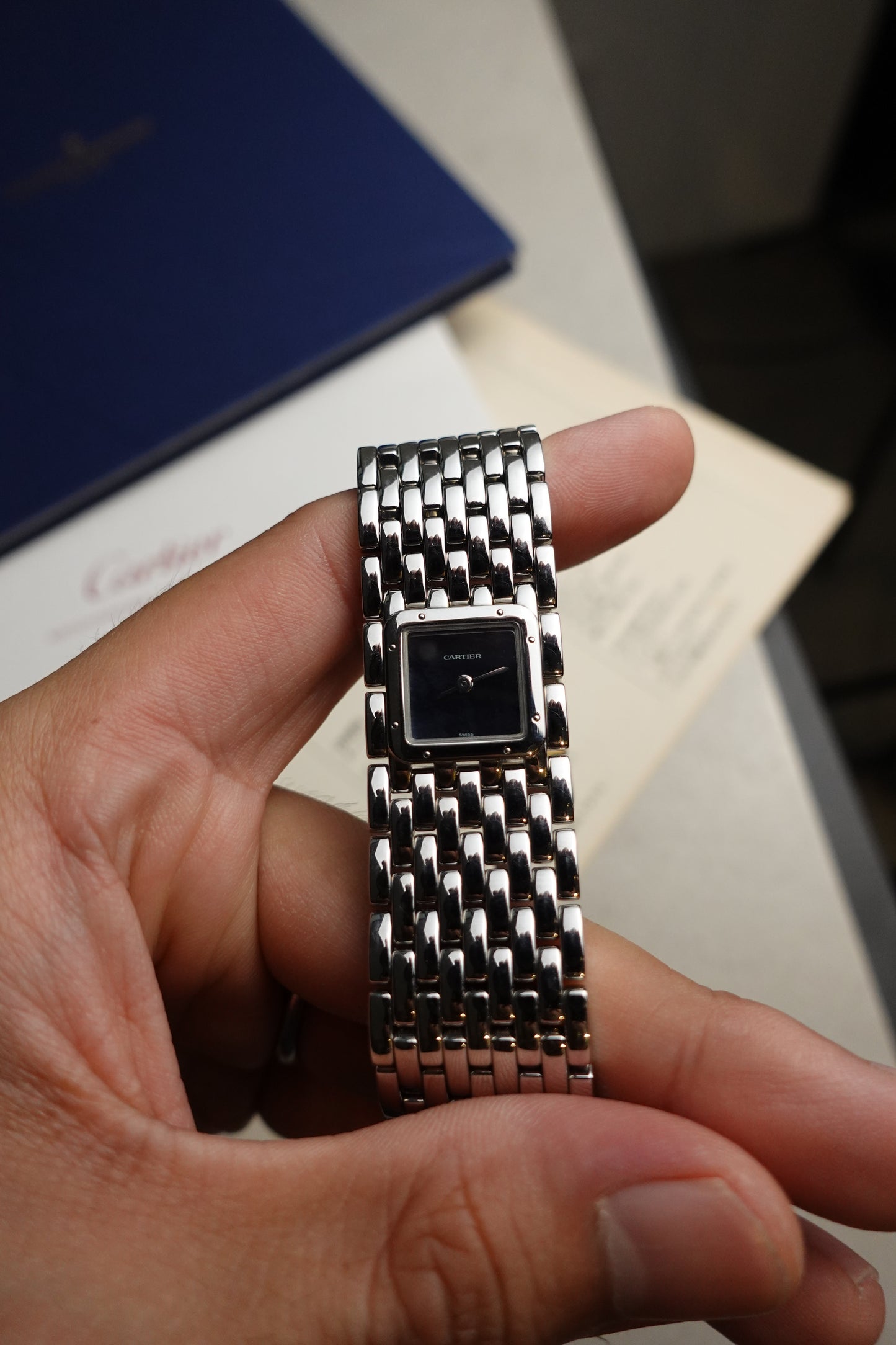 Cartier Panthere Ruban Mother of pearl