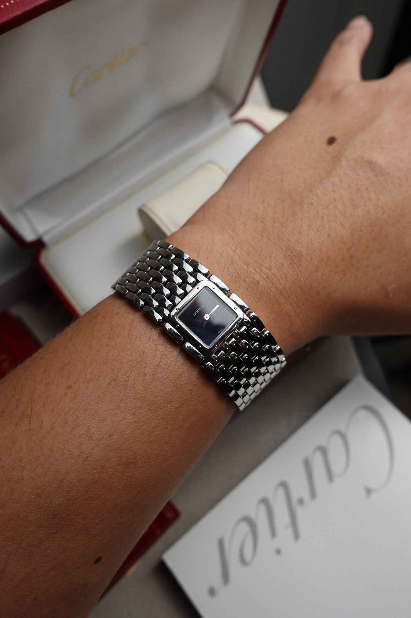 Cartier Panthere Ruban Mother of pearl