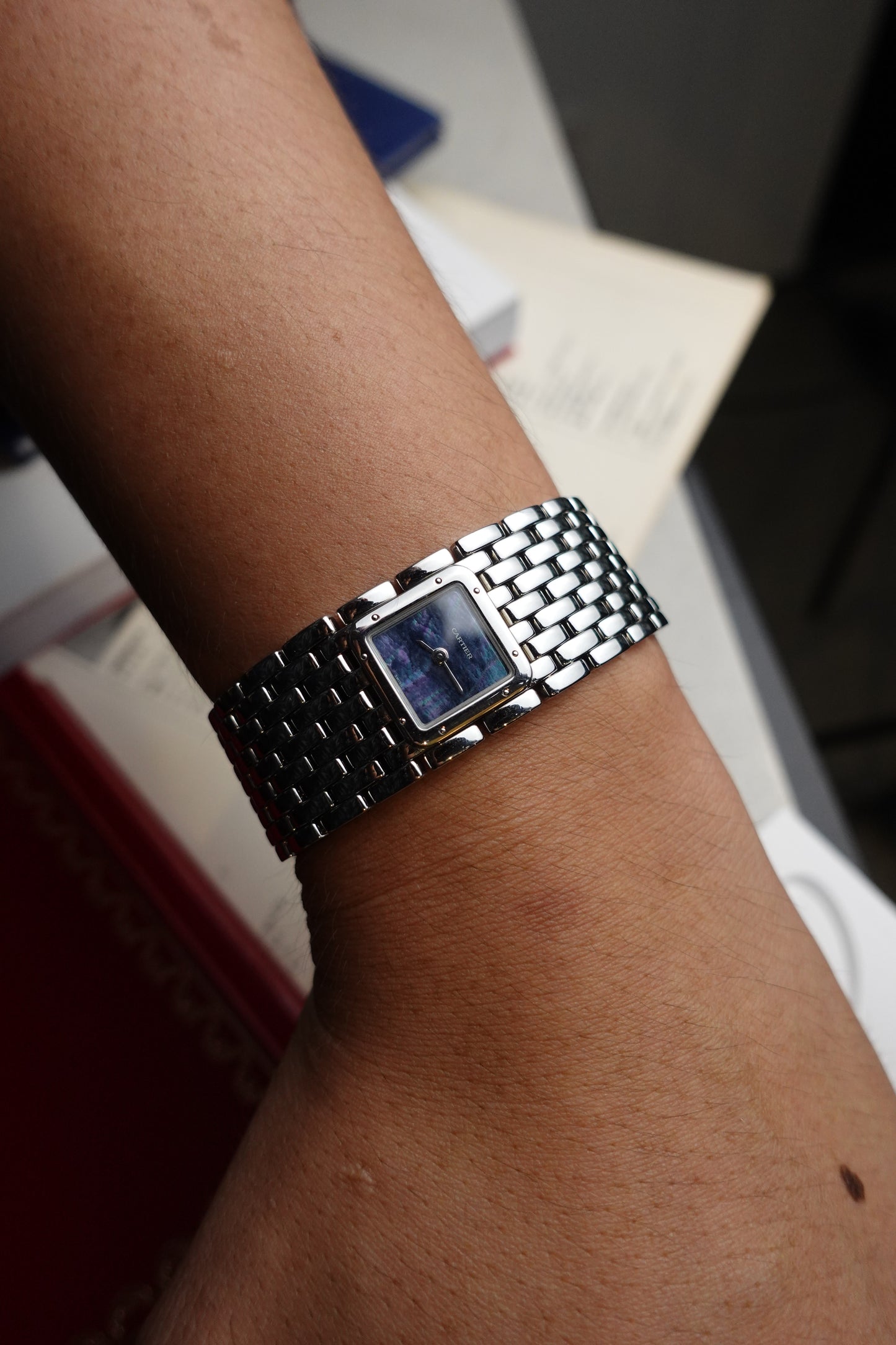 Cartier Panthere Ruban Mother of pearl