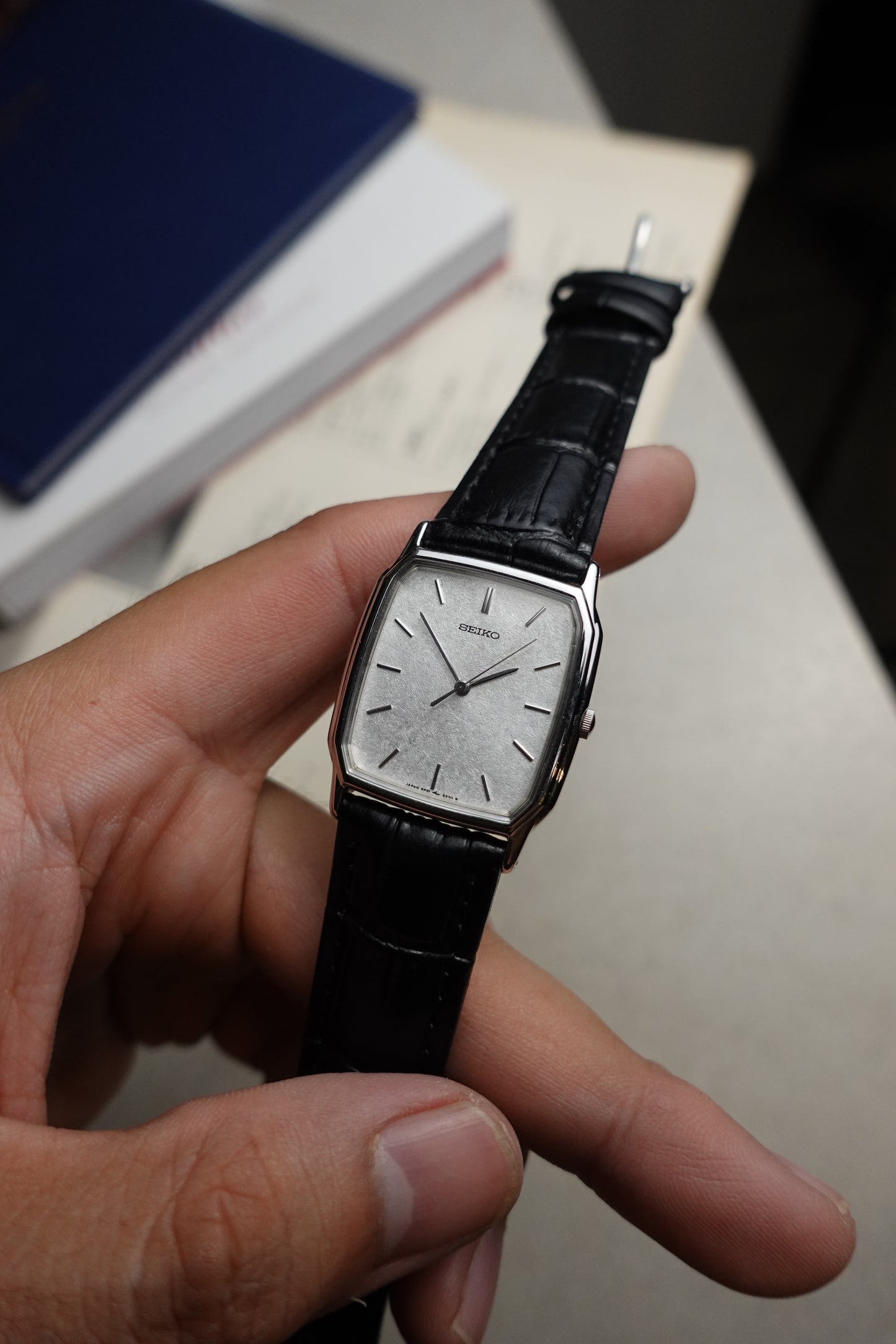 Classic Seiko Tank in steel #348