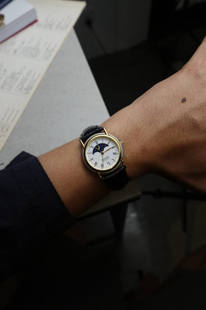 Montine Moonphase Quartz Japan made #693