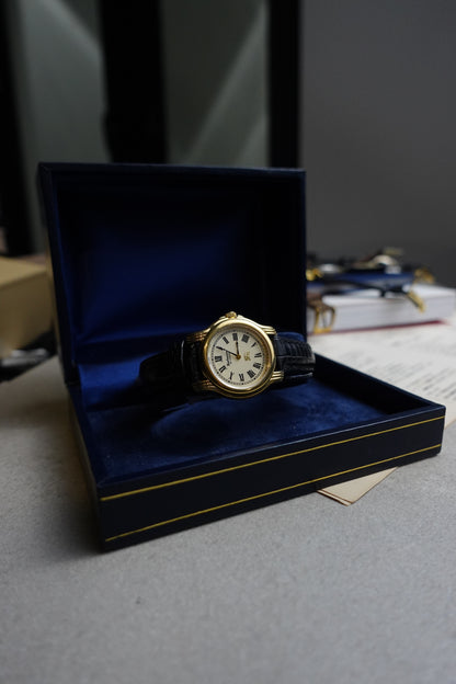 Burberry Classic Ladies with roman numeral an art deco case Ori Box #377