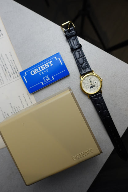 Orient Calendar Moonphase full set with ori box #371
