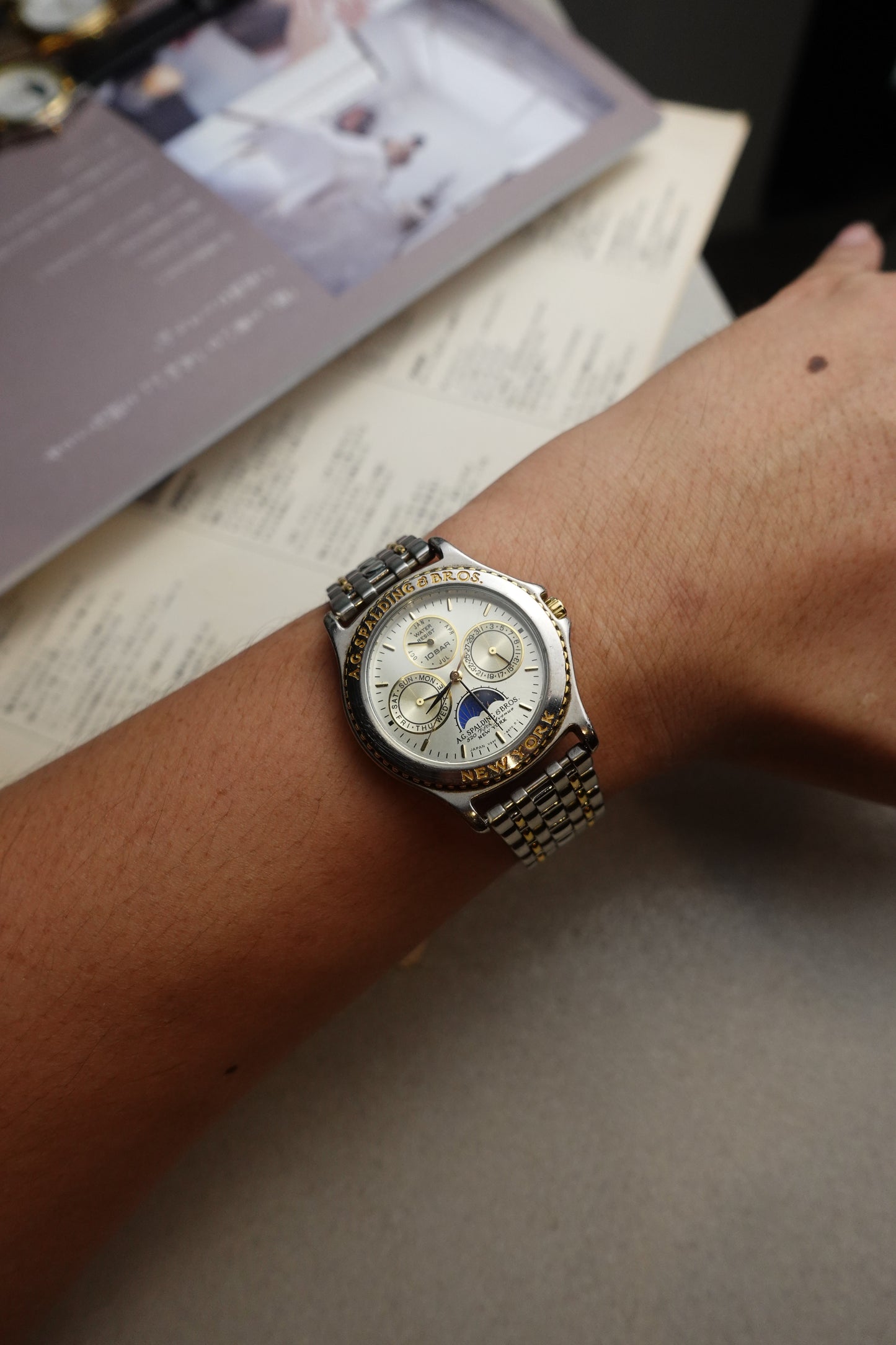 citizen 'spalding' moonphase calendar #360