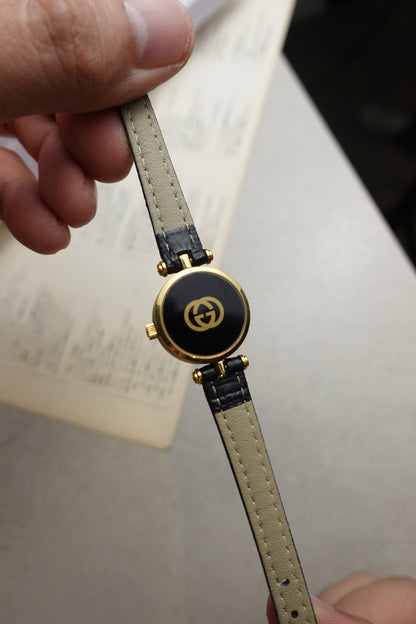 Gucci Classic T-lugs ladies Onyx #363